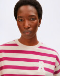 Armedangels Bamikaa Stripe Sweat 3790 undyed-very berry L