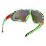 Sportovní pánské sluneční brýle AeroVision Pro, zelené