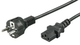 MicroConnect Síťový napájecí kabel Schuko - C13 0.5m černá (PE020405)