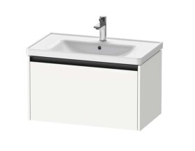 DURAVIT - Ketho.2 Umyvadlová skříňka 44x78x46 cm, 1 zásuvka, matná bílá K25083018180000