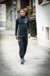 Běžecká mikina Compressport 3D Thermo Seamless Hoodie Zip Black Velikost textilu: