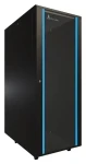 Extralink 37U 19" černá / Stojanový rozvaděč / 600×1000 mm / Skleněné dveře / Nosnost 1200 kg (EX.11403)