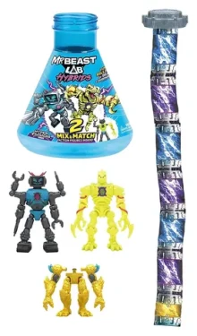 MR BEAST LAB Sada figurek Hybridy