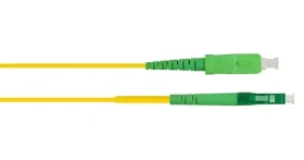 Good Connections OS2 1 m žlutá / Optický patch kabel / LC/SC / Singlemode APC / 9/125 µm / LSZH (LW-S901LASA)