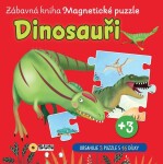 Zábavná magnetická kniha Dinosauři