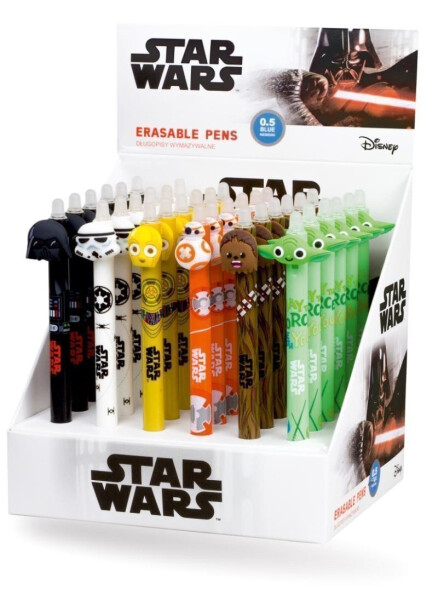 Colorino Gumovatelné pero Star Wars - 6 motivů