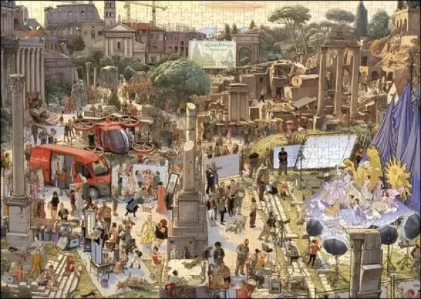 HEYE Puzzle Focení módní přehlídky