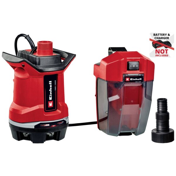 Einhell GE-DP 18/25 Li - Solo Power X-Change 4181580 ponorné čerpadlo pro užitkovou vodu, vícestupňové, 7500 l/h, 5 m