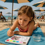 Carioca Carioca, 43619, ARTivity, omalovánky s barvami, V moři