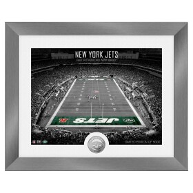 Obraz New York Jets NFL Art Deco Stadium Silver Coin