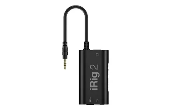 IK Multimedia iRig 2 / Kytarový převodník / pro iPad/iPhone/iPod touch/Android (8025813592032)