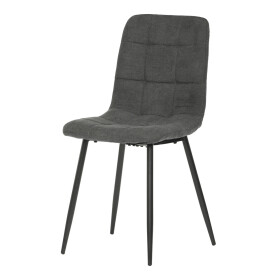 Jídelní židle, šedá, látka, CT-281 GREY2
