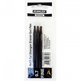 Stanger Eraser 18000300080 3 ks náplně 0,7 mm černé