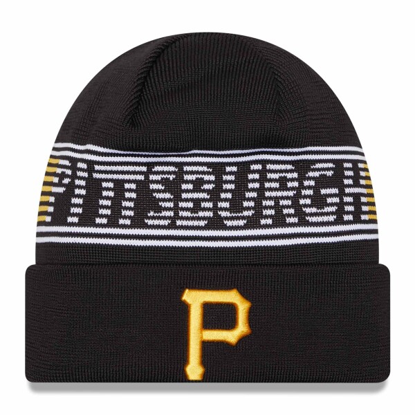 New Era Pánská zimní čepice Pittsburgh Pirates MLB Authentic 2024 Clubhouse Beanie