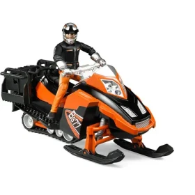 Bruder 63101 Sněžný skútr s řidičem