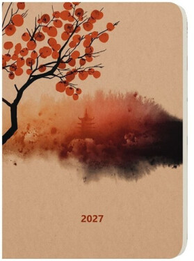Denní diář 2027 David Kraft A5 Zen