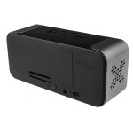 Bluetooth budík se skrytou 4K WiFi kamerou - KP04