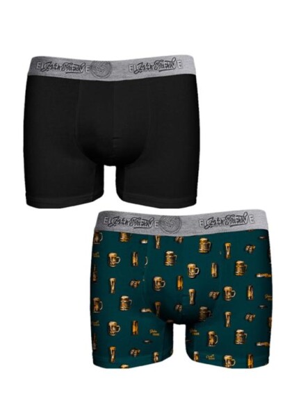 Pánské boxerky John Frank JF2BEF26 2Pack