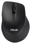 Asus WT465 černá / Bezdrátová optická myš / 1600 dpi / USB / 2.4 GHz (90XB0090-BMU000/90XB0090-BMU040)