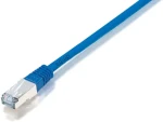 Equip Cat5e F/UTP modrý 0,5m / Patch kabel / RJ45-RJ45 / PVC (225437)