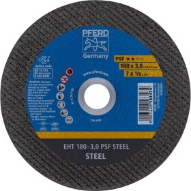 PFERD PSF STEEL 61726222 řezný kotouč rovný 180 mm 25 ks ocel
