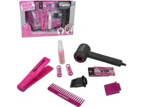 MaDe 21025 Fén s příslušenstvím černý