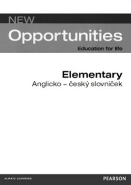 New Opportunities Elementary slovníček CZ