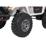 Mamido Elektrické autíčko Extreme Sport 4x4 s proměnlivou velikostí bílé