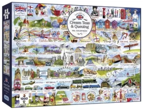 GIBSONS Puzzle Symboly Velké Británie
