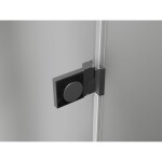 MEXEN/S - Lunar-B L sprchový kout dveře křídlové pravá 100 x 70, transparent, grafit metal 832L-100-070-95-00-P