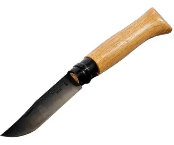Opinel 2172 VRI N°08 8.5 cm černý-dub / Kapesní nůž (3123840021725)