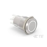 C & K Switches U811J85W3GE223 tlačítko 120 V, 28 V/DC 1 A 1x zap/(zap) červená (š x v) 15.24 mm x 12.70 mm 1 ks Bulk