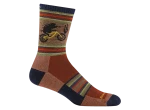 Darn Tough Willoughby Micro Crew Lightweight Cushion pánské ponožky Chestnut vel. M (41-42)