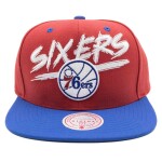 Mitchell & Ness Pánská kšiltovka Philadelphia 76ers NBA Transcript Snapback