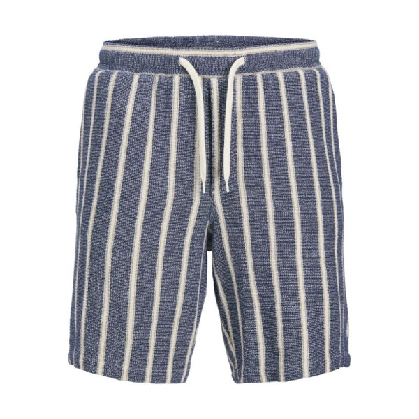 Jack&Jones krátké tepláky JPSTJAIDEN COBA STRIPE JOG SHORTS REG SN 12274413 OCEAN CAVERN m
