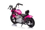 Mamido Elektrická motorka A9902 36V 350W růžová