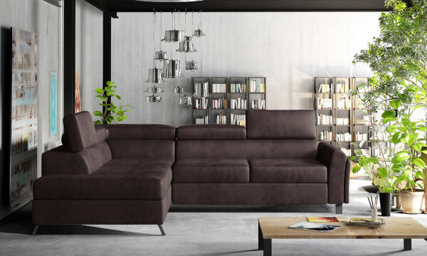 Sedací souprava Kairos Provedení: Levá varianta, látka: Mat Velvet 29
