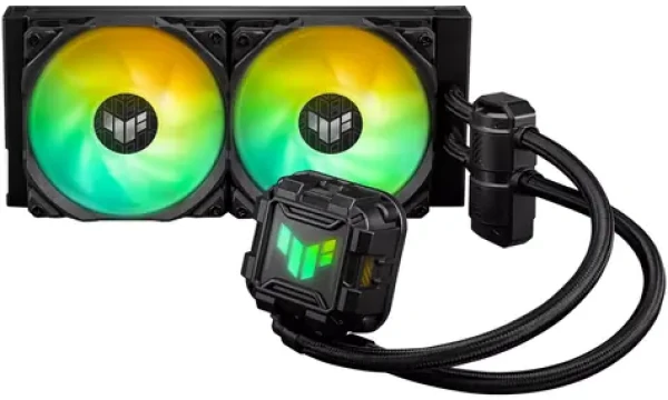 ASUS TUF GAMING LC II 240 ARGB černá / 2x 120mm / 29 dB @ 2000 RPM / 67 CFM / AMD + Intel (90RC00U1-M0UAY0)