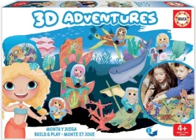 EDUCA 3D puzzle Království mořských víl