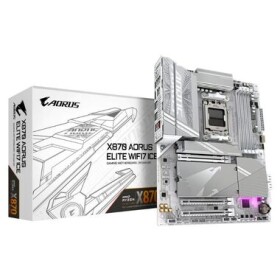 GIGABYTE X870 A ELITE WF7 ICE / AMD X870 / DDR5 / SATA III RAID / USB / 2.5GLAN / M.2 / sc.AM5 / ATX (X870 A ELITE WF7 ICE)