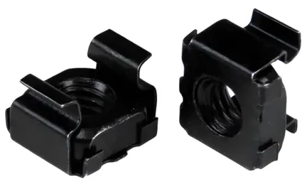 StarTech klecové matice M5 černé / Matice / 100 ks / ocel (CABCAGENUT2B)