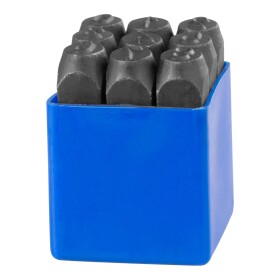 STREND PRO 222709 Raznice ocelové 12mm, znaky čísla