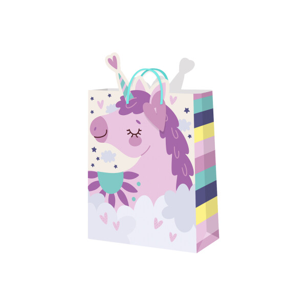 Dárková taška malá - Jednorožec (17,8 × 9,8 × 22,9 cm) - Albi