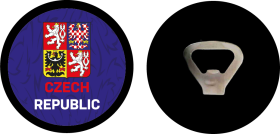 STŘÍDA SPORT Puk s otvírákem státní znak modrý