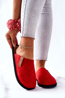 Dámské Pantofle Panto Fino KK267006 Červenohnědá 36