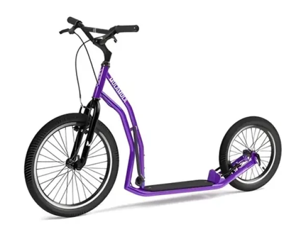 YEDOO Koloběžka RunRun MULA Y40 fialová / Kolo 20 palců / Kolo 16 palců (12609-Y40 purple)