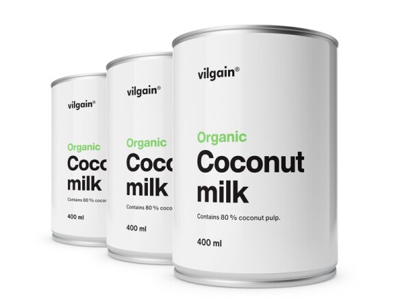 Vilgain Kokosové mléko BIO 400 ml