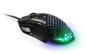 SteelSeries Aerox 5 černá / Herní myš / optická / 18000DPI / USB-A / 2m / 9 tlačítek (62401)