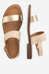 Sandály Clara Barson GAMMA WS6112-01 Syntetická tkanina