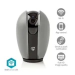 Nedis WIFICI21CGY / Vnitřní kamera / Wi-Fi / SmartLife / Full HD 1080p / Náklon / microSD (WIFICI21CGY)